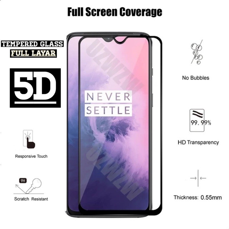 LAYAR กระจกนิรภัยคลุมทั้งหมด 9D Oppo F1 F1F F1FW F1S F1+ F3 F3+ F5 F7 F7 เยาวชน F9 F9 Pro F11 F11 Pr