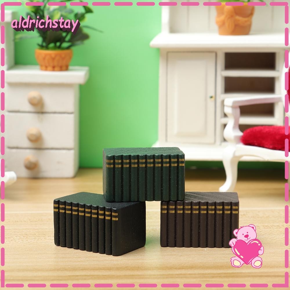 EXODUS Miniature หนังสือเครื่องประดับตกแต่งบ้านงานฝีมือ DIY บ้านตุ๊กตาชุด