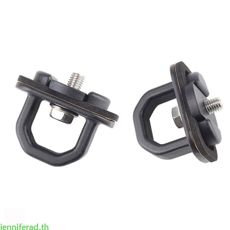 2pcs/set Pickup Trunk Lock Buckle Tie Down Fixing Pull Ring Truck Bed Hook
