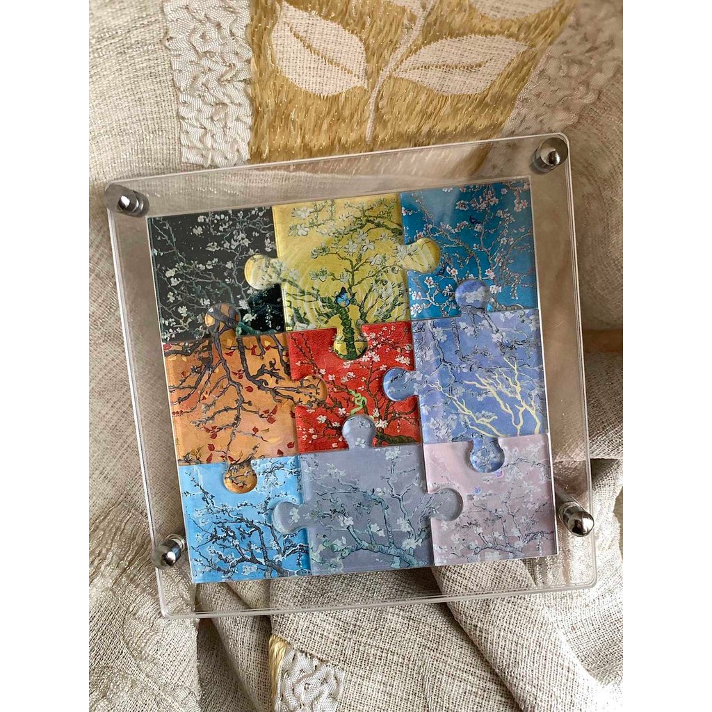 JVKE อัลบั้มปริศนาอะคริลิคการ์ดยืน Star Support สินค้าคอนเสิร์ตเดสก์ท็อปตกแต่งของขวัญสําหรับแฟน