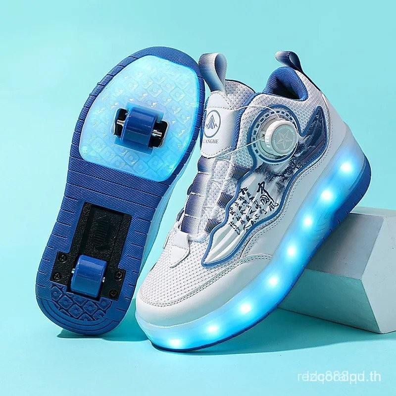 เหมาะสําหรับเด็กชายและเด็กหญิง Luminous Skates KLQ6