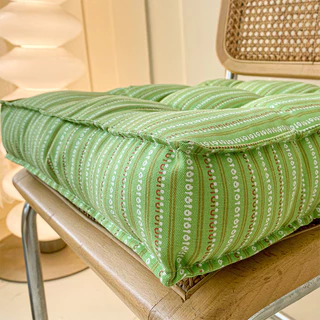 MLADEN เบาะรองนั่งสแควร์ 45x45CM สบายและระบายอากาศ ทำความสะอาดง่าย ทำให้หนาขึ้น เบาะรองนั่ง