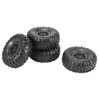 4 ชิ้น RC รถยาง Tyre ล้ออัพเกรดอุปกรณ์เสริมสําหรับ MN D90 D91 D96 D99 MN90 MN99S 1/12 RC รถอะไหล่