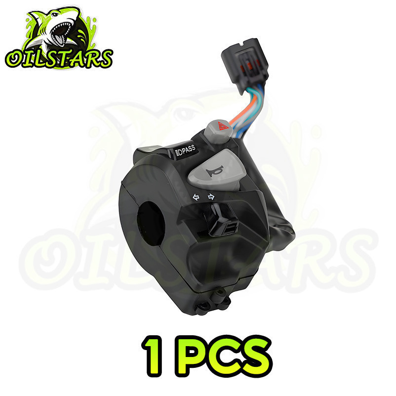 🔥 ประกับสวิตซ์ไฟแต่ง Honda Click PCX 150, VARIO 160 ตรงรุ่นสวิตช์ไฟผ่าหมากในตัวสวิตช์ไฟ pass ตรงรุ่นไม่ต้องตัดต่อสายไฟ - รูปที่ 3