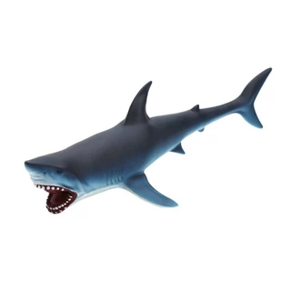 COUPL Sealife Shark,ยางนุ่มที่เต็มไปด้วยจําลองสัตว์ทะเลตัวเลขการกระทํา,ฉลามขาวที่ดีขนาดใหญ่ PVC ของเล่นเพื่อการศึกษา Ocean Animal Simulation