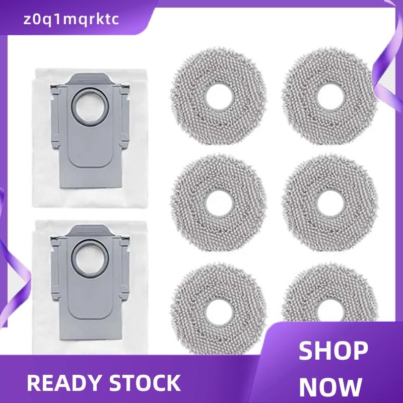 z0q1mqrktc ถุงเก็บฝุ่นสําหรับ Q Qrevo Master Qrevo MaxV Qrevo Pro Qrevo S อะไหล่ Mop ผ้า Rag อุปกรณ์