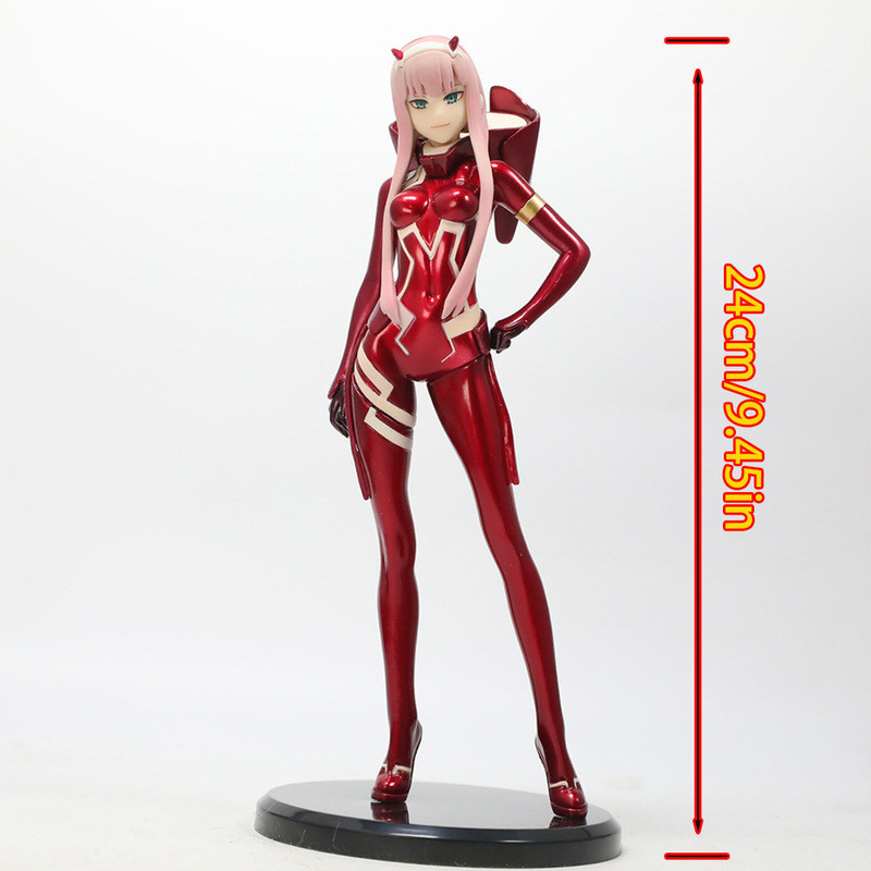 24 ซม. DARLING in the FRANXX 02 ศูนย์ป๊อปอัพฟิกเกอร์สองตัว