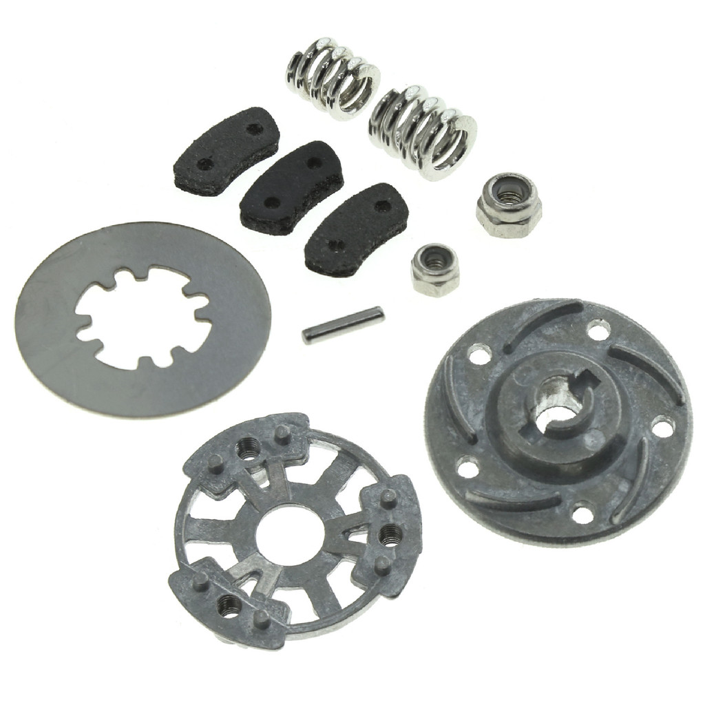 รองเท้าแตะโลหะคลัทช์ Rebuild Kit รองเท้าแตะความดันแผ่น & Hub 5552X 5556 สําหรับ TRAXXAS Slash 4X4 Ru