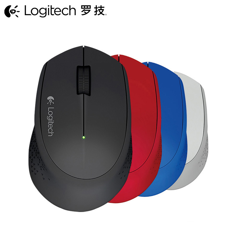 เมาส์ไร้สาย Logitech M275/M330/M280 โน้ตบุ๊ค การเชื่อมต่อ USB แบตเตอรี่ทนทาน M330 เมาส์เงียบ