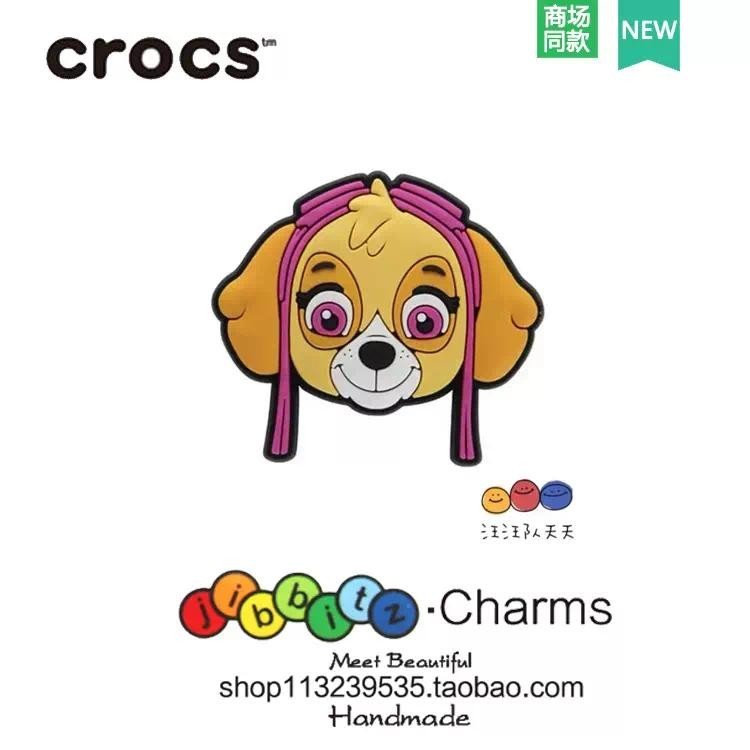 อุปกรณ์เสริมรองเท้าแตะแฟชั่น Crocs Gibbitz Charms ของขวัญวันเกิดเด็กคุณภาพสูง