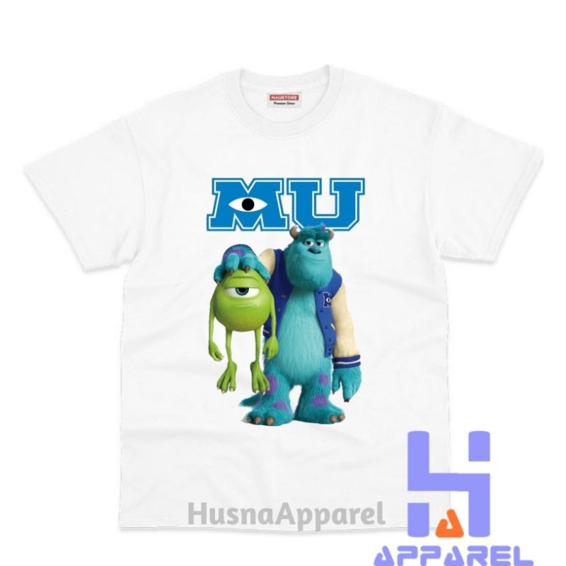 Children's T-shirt 🌸 เสื้อยืด พิมพ์ลาย Monster UNIVERSITY สําหรับเด็ก 100-150