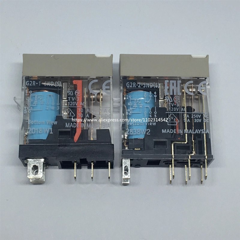 ✯10pcs STOCK Original Relay G2R-2-SN SND G2R-1-SND(S) 2-SNI(S) 24VDC G2R-1-12VDC G2R-2-24VDC G2R Rel
