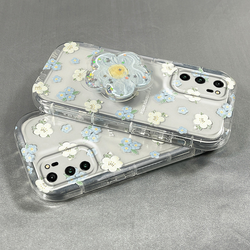 สําหรับoppo Reno 8Z 7Z 8 7 Lite Reno 11 7 5 4 3 Pro Reno 10 9 8 Pro Plus 7 4 SE A2 A1 A79 5G A9 A5 2020 เคสโทรศัพท์นุ่มโปร่งใสสไตล์เกาหลีผู้ถือ ผ้าคลุมแอร์แบ็ก