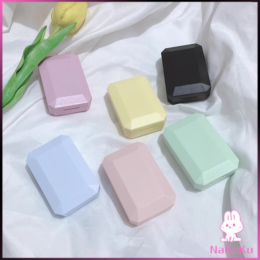 อุปกรณ์คอนแทคเลนส์ ชุดกล่องกระจก สีหวาน กับคลิปเล็กๆ Eyeglasses Cases - รูปที่ 2