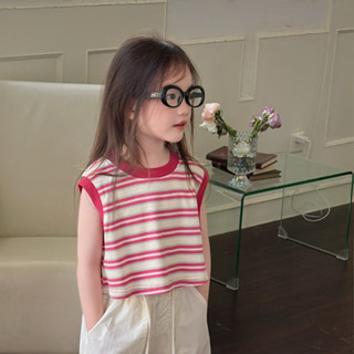 1-12ย เด็กผู้หญิงที่ทันสมัยและหวานลายแขนสั้นเสื้อยืดเด็กฤดูร…