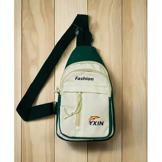 YXIN#Y-6327#🔥 กระเป๋าสะพายข้าง กระเป๋าผ้า สไตล์เกาหลี แฟชั่นมา จุของได้เยอะ สไตล์เกาหลี เรียบง่าย มีซิป