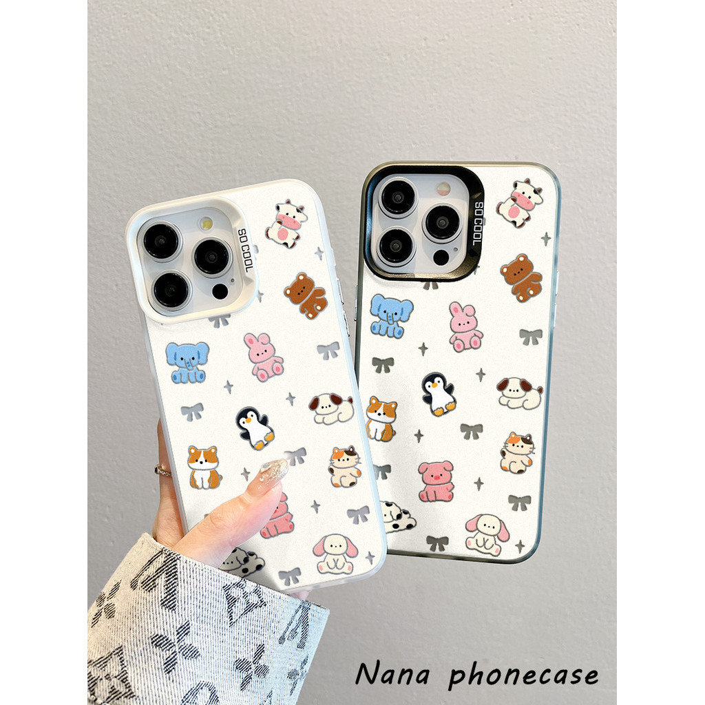 🔥[Ready Stock]🔥เคสโทรศัพท์รูปสัตว์เหมาะสำหรับ เคส oppoRENO5 C11 C15 C21C21Y C25 C30 C31 C33 C35 C53 