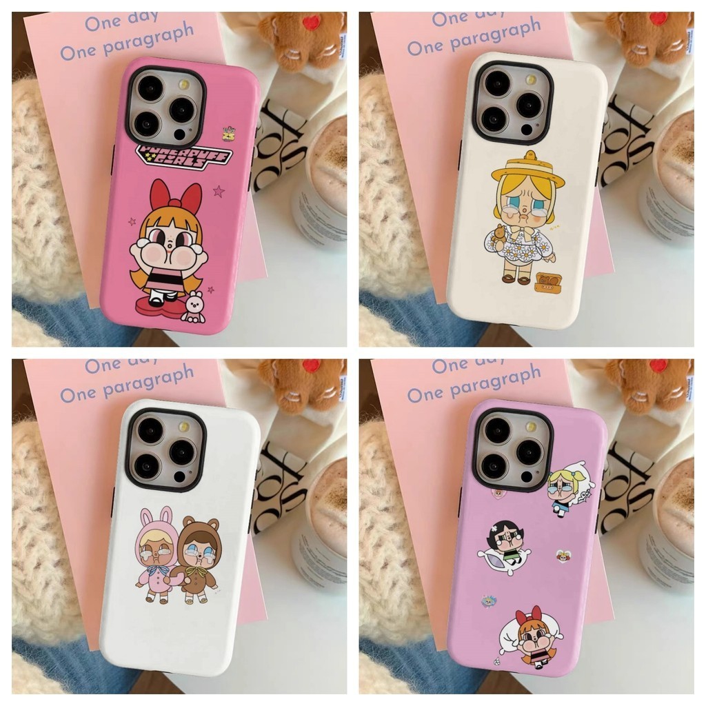 เคสโทรศัพท์มือถือสำหรับ iPhone 7 8 x XS XR xsmax 11 12 13 14 15 Pro Max PLUS crybaby เคสโทรศัพท์มือถ