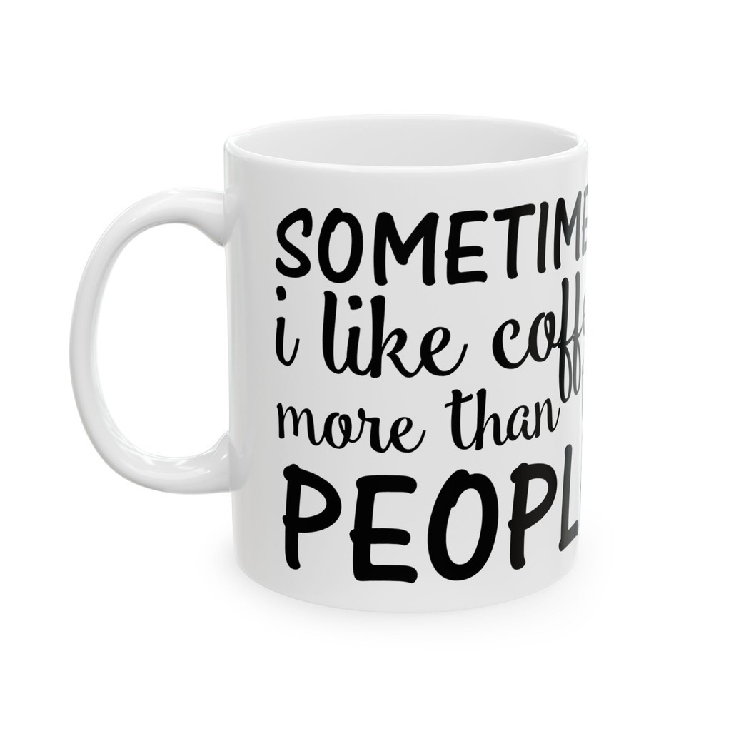 กาแฟ Over People CQ แก้วเซรามิค 11Oz