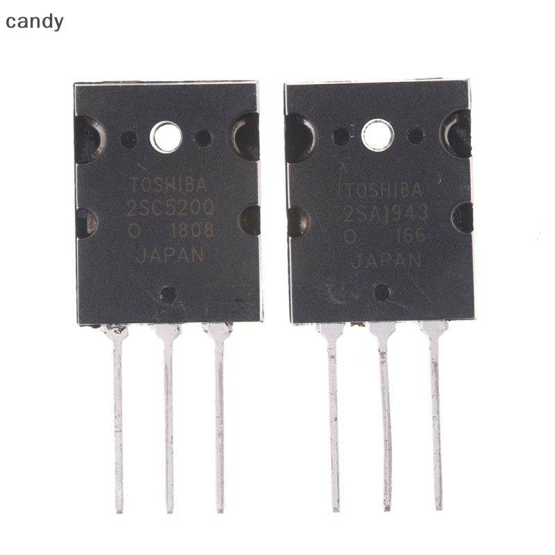 Ndy 1 คู่ 2SA1943 & 2SC5200 PNP ทรานซิสเตอร์พลังงาน N
