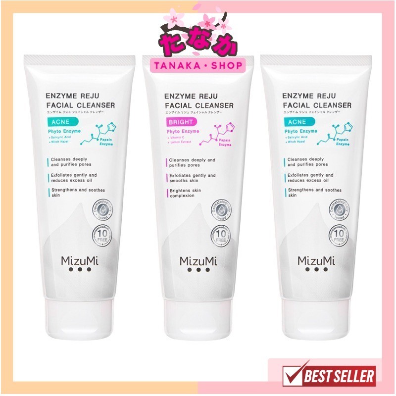 🔥แท้/ถูกที่สุด/ไลฟ์ทุกวัน🔥 MizuMi Enzyme Reju Facial Cleanser โฟมล้างหน้า วิปโฟม วิปโฟมเอนไซม์