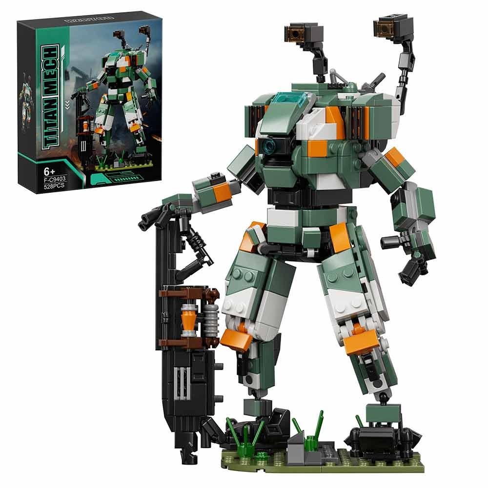 MOC BT-7274 Vanguard-class Titan Building Blocks Set Mecha Robots Action Figures