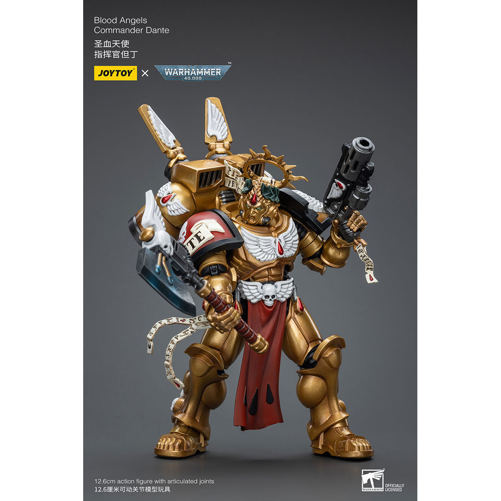 [JOYTOY] Blood Angels Commander Dante JT8520  แอคชั่นฟิกเกอร์