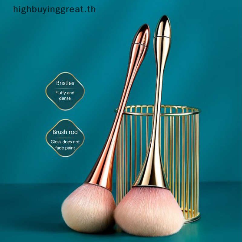 Hgth Nail Art Brush แปรงแต่งหน้า slim เอวสวยออกแบบเล็บฝุ่นทําความสะอาดนุ่มไม่กินแป้งแปรงเครื่องมือ HOT