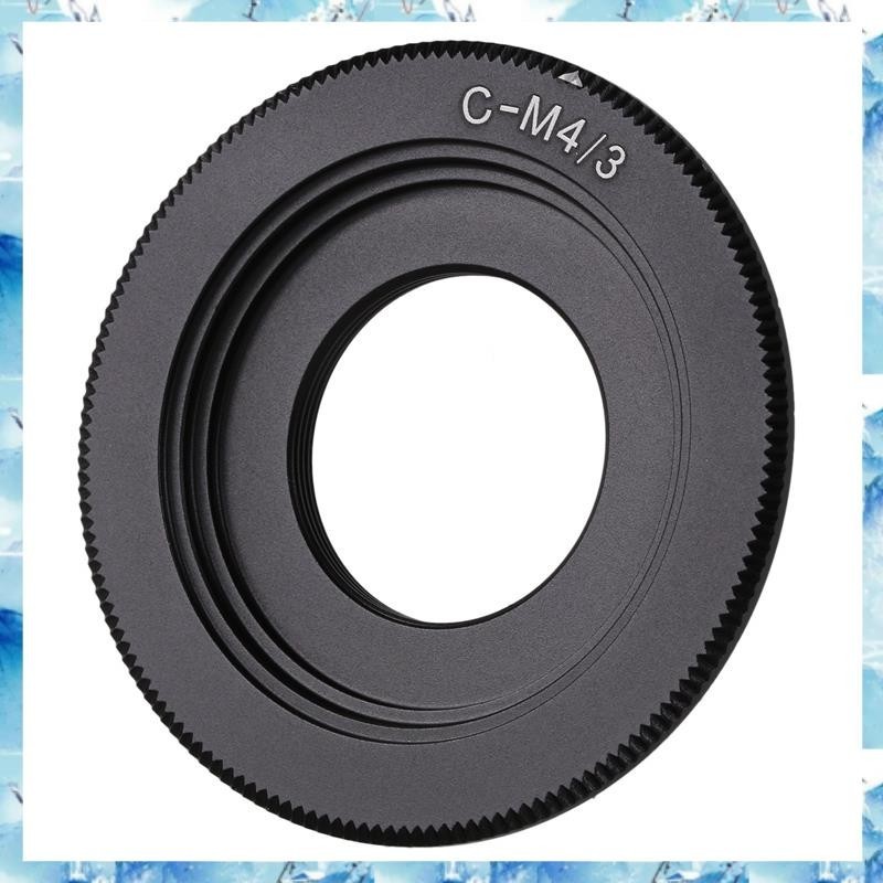 [ ] เลนส์ C Mount สีดําสําหรับอะแดปเตอร์ Micro 4/3 E-P1 E-P2 E-P3 G1 GF1 GH1 G2 GF2 GH2 G3 GF3 C-/3
