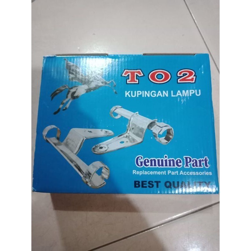 [ BRIGHT DELSER ] A PAIR OF RX KING LAMP EARS CHROME IRON KRUM EARS LAMP EARS TO2 LAMP EARS RXKING R