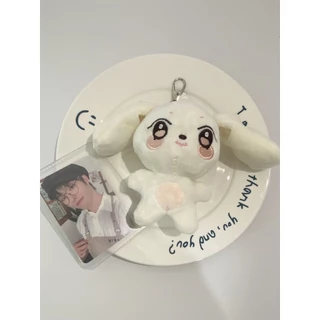 Kpop ATEEZ แฟลชพวงกุญแจ ANITEEZ San ตุ๊กตาน่ารักกระเป๋าพวงกุญแจจี้ Charm