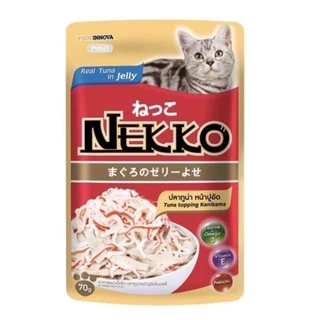[ 1 ซอง ] Nekko อาหารแมว แบบเปียก ครบทุกรส