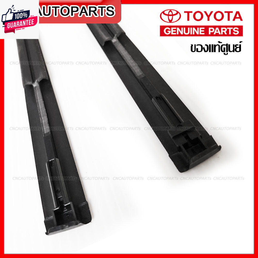 genuineศูนย์ คิ้วหลังคา คิ้วรีดน้ำหลังคา TOYOTA VIOS year 2003-2007 / 2008-2012 ยางรางน้ำหลังคา วีออ
