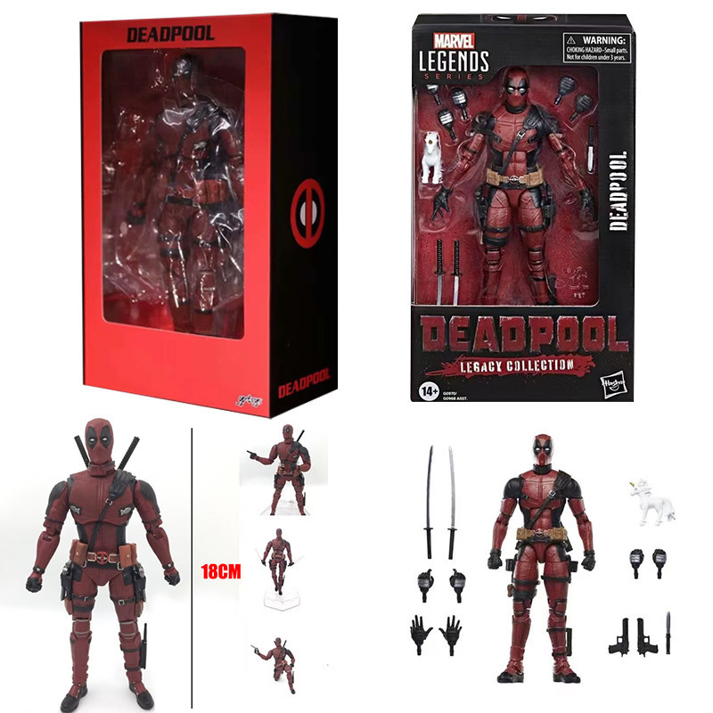 Deadpool รูป X ผู้ชาย Action Figurine Marvel Legends Deadpool Amazing Yamaguchi