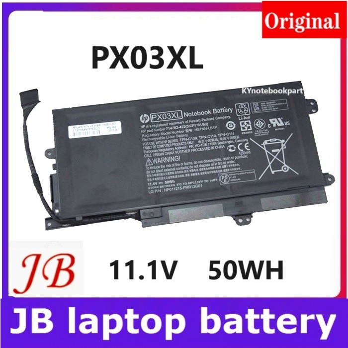 ✿BATTERY ORIGINAL HP แบตเตอรี่ ของแท้ HP ENVY TOUCHSMART M6-K010dx ENVY M6 k022dx HSTNN-LB4P 714762-