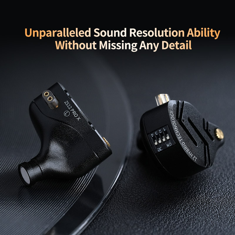 Kz ZS12 PRO X หูฟังโลหะ 1DD + 5BA Hybrid HIFI Bass In Ear Monitor หูฟังกีฬาเพลงเสียงรบกวน Cancelling ชุดหูฟังใหม่มาถึง