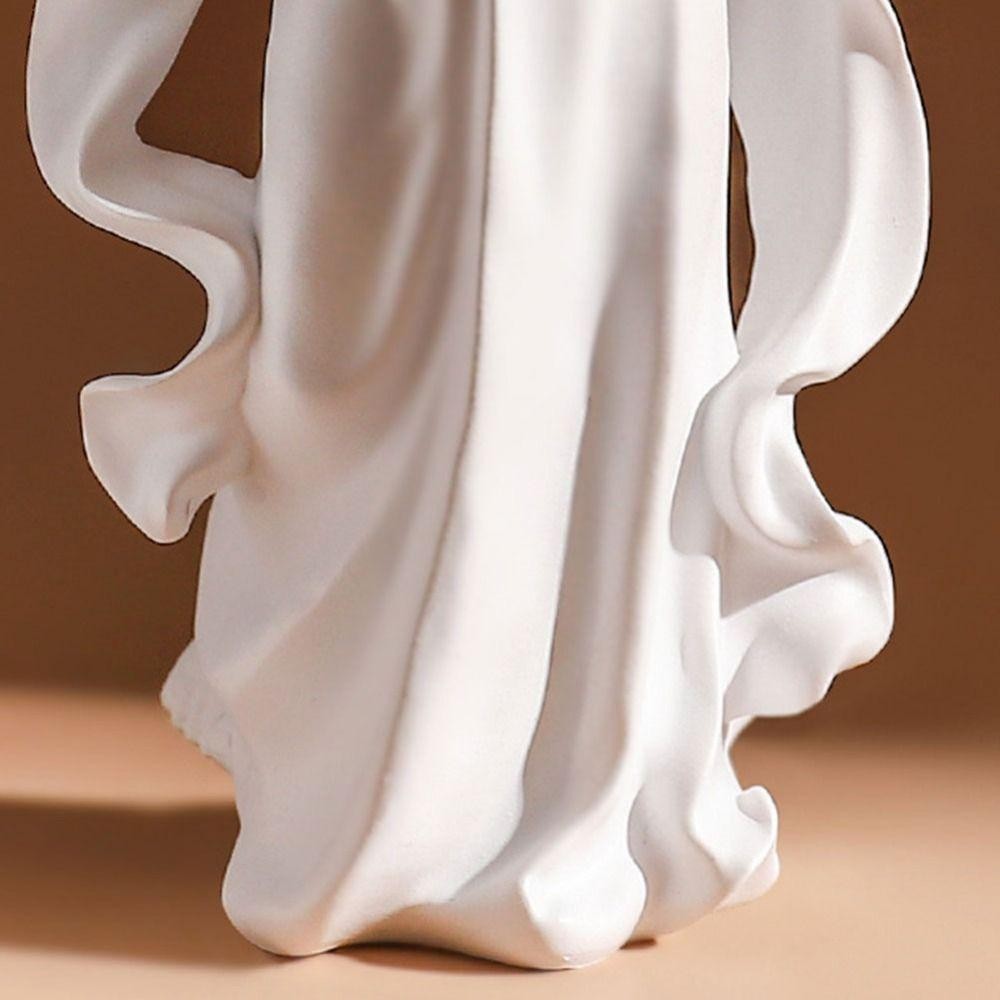 มหาสมุทรแผนที่ อธิษฐานนางฟ้าประติมากรรม,รูปปั้นเทวดาเรซิ่นแกะสลักมือ,หุ่นตลกน่ารักกามเทพนางฟ้าบ้าน - รูปที่ 7