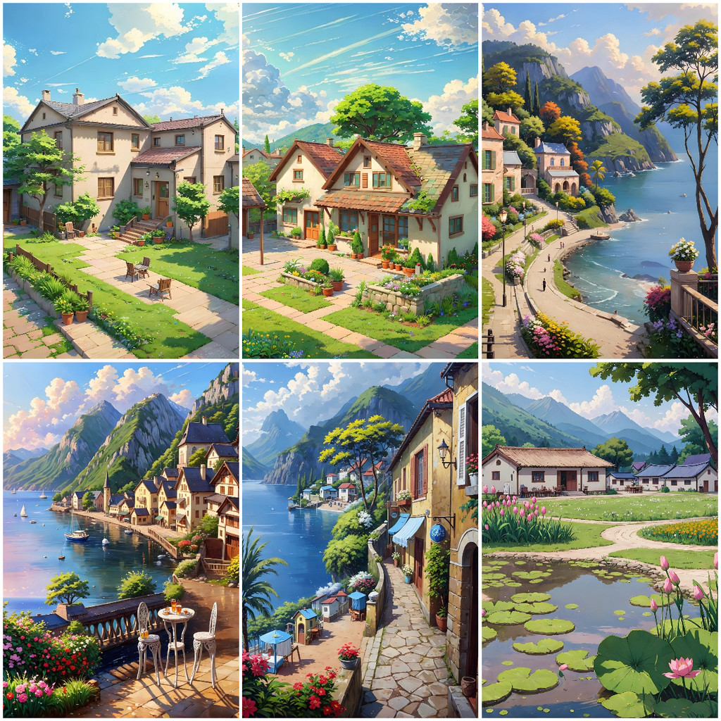 🚀พร้อมส่ง🚀【Scenery】 Jigsaw Puzzle ไม้จิ๊กซอว์ 300-1000 ชิ้นจิ๊กซอว์เด็กจิ๊กซอว์ผู้ใหญ่จิ๊กซอว์พัฒนาสมองจิ๊กซอว์อะนิเมะชายหญิงจิ๊กซอว์ของขวัญวันเกิดจิ๊กซอว์