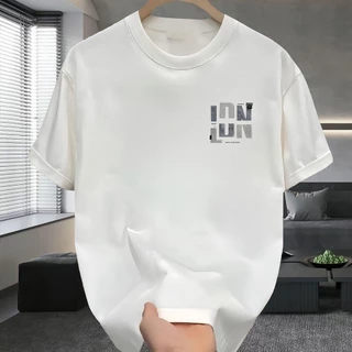 เสื้อยืดแขนสั้นอเมริกันเฮฟวี่เวท แบรนด์อินเทรนด์ คอกลมผู้ชาย เสื้ออเนกประสงค์ พิมพ์ลายส่วนบุคคล คุณภาพสูง