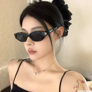 aidderse.thUnisex High-endแว่นตากันแดดcat Eyeแว่นตากันแดดกรอบสี่เหลี่ยมเล็กแฟชั่นAnti-UVแว่นตากันแดด-