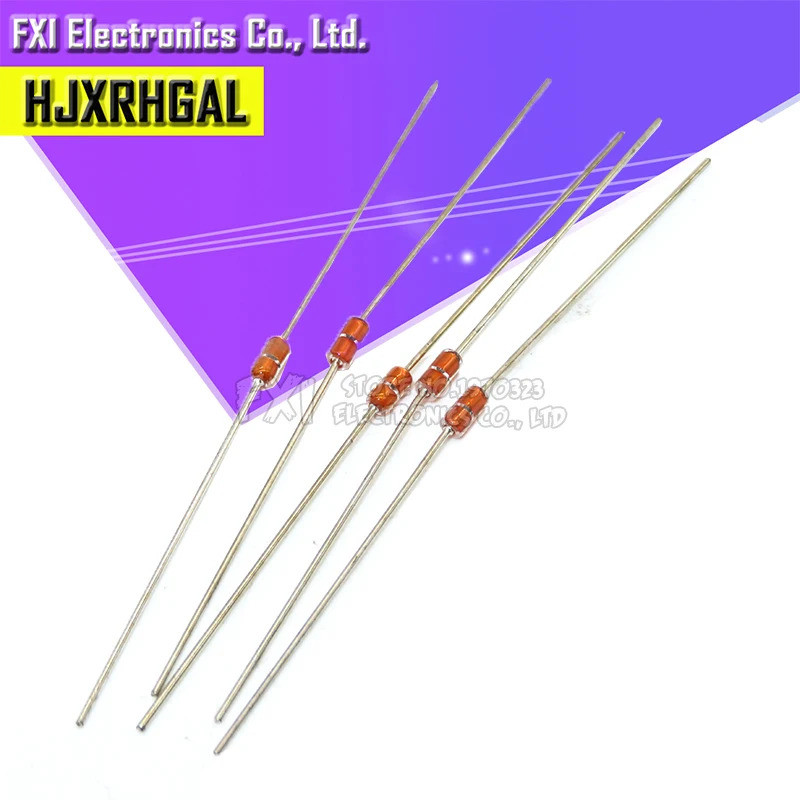 100pcs 1N4733 1W 5.1V 1N4733A DO-41 ใหม่เดิม