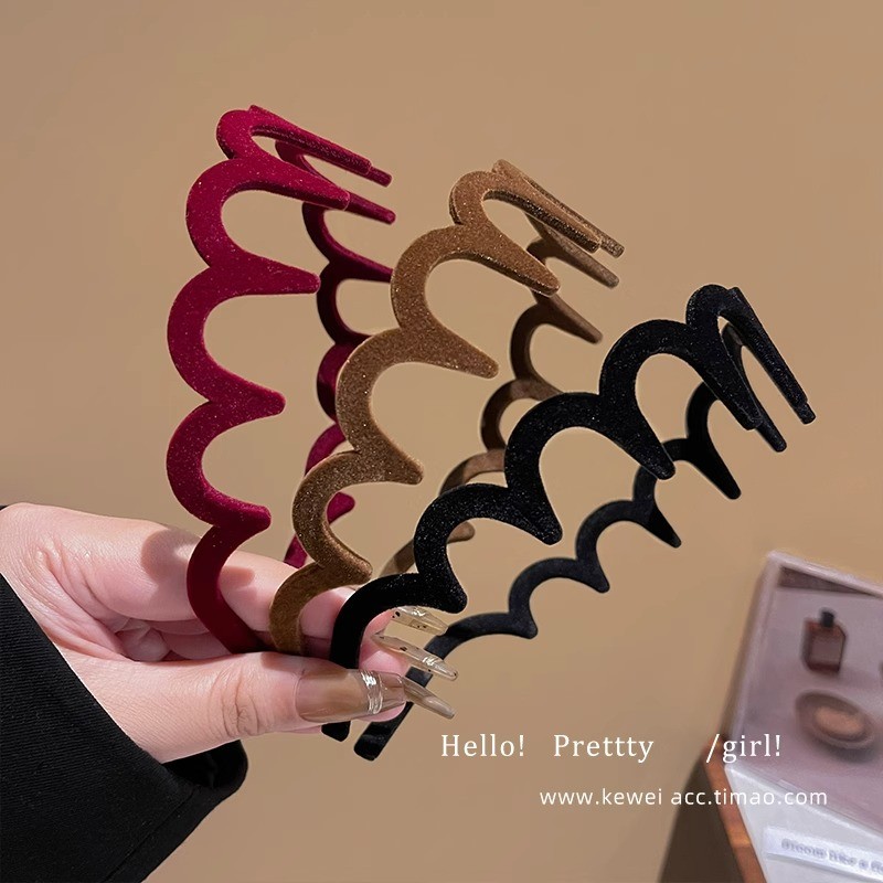 ที่คาดผมพลาสติกแฟชั่นแบบนุ่มสไตล์ฝรั่งเศสที่คาดผมที่คาดผม