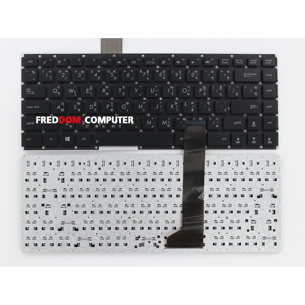 คีย์บอร์ด Asus S46C K46C S46 K46 S46CB K46CM K46E (TH-US) KEYBOARD