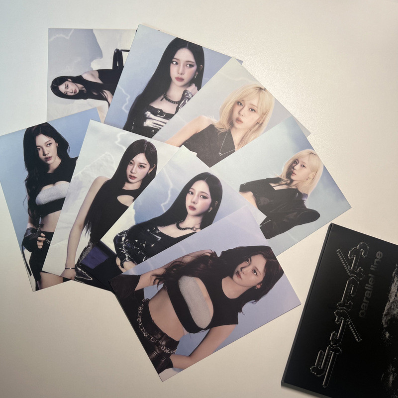 Kpop Aespa คอลเลกชันอัลบั้มใหม่การ์ด Star Card อุปกรณ์ต่อพ่วงสไตล์เดียวกัน KARINA NINGNING WINTER
