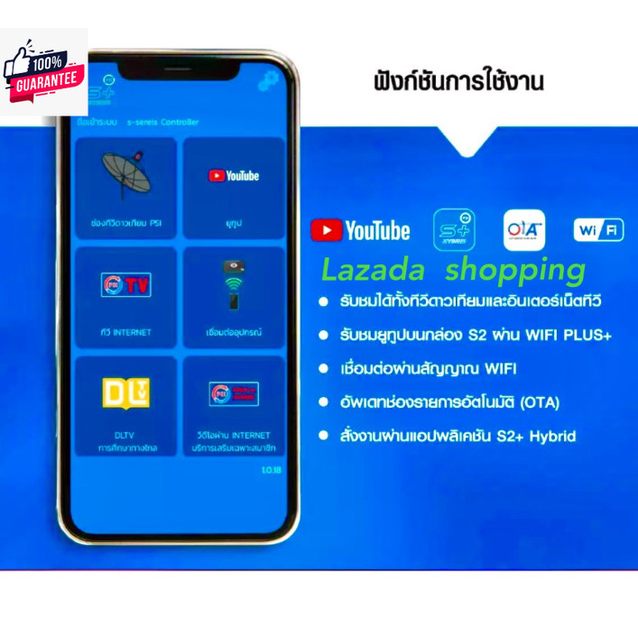 USB PSI Dongle WIFI ใช้งานร่วมกักล่องรัสัญญาณ PSI S2X