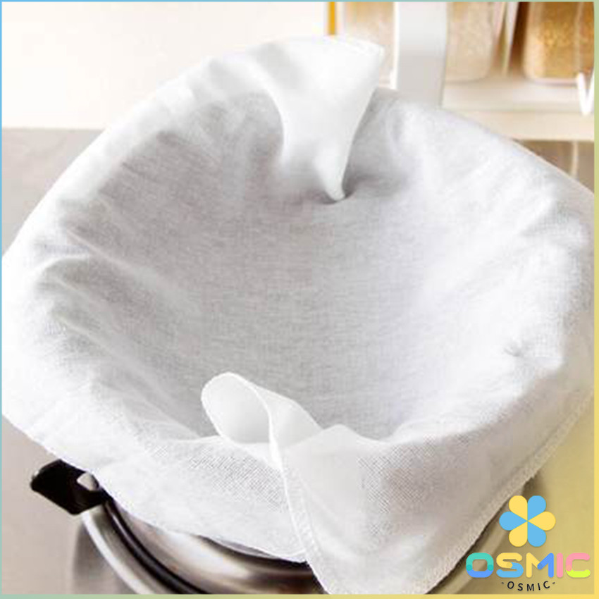 MIC ผ้าขาวบาง(เล็ก) สำหรับนึ่งอาหาร สามารถซักแล้วนำกลับมาใช้ใหม่ได้ Steamer mat
