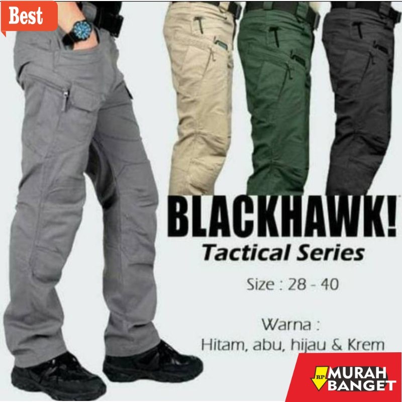 กางเกงชิโนขายาวผู้ชาย LONG BK TACTICAL PANTS LP