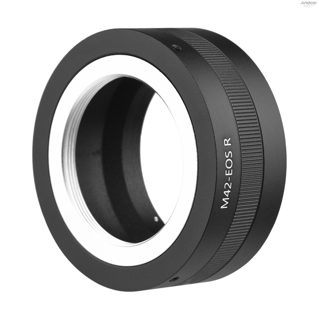คู่มือเลนส์อะแดปเตอร์แหวนอลูมิเนียมสําหรับ M42-Mount เลนส์ Canon EOS R/RP/Ra/R5/R6 RF-Mount กล้อง Mirrorless