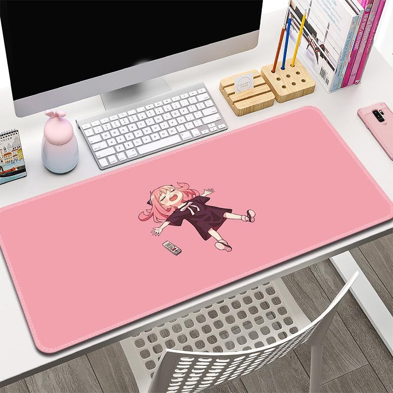 [70 * 30 ซม.] แผ่นรองเมาส์ Spy Play House ขนาดใหญ่ Seaming Arnia แผ่นรองโต๊ะคีย์บอร์ดโน๊ตบุ๊คสํานักงานแบบกําหนดเองสองมิติ