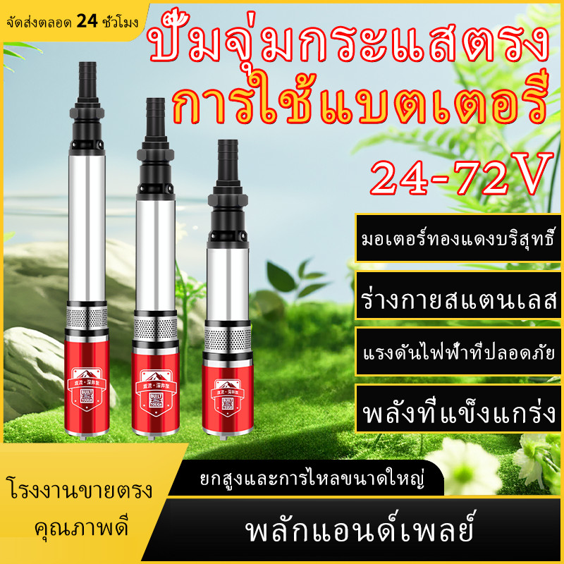 ปั๊มกระแสตรง 1 นิ้ว 12 โวลต์ 24 โวลต์